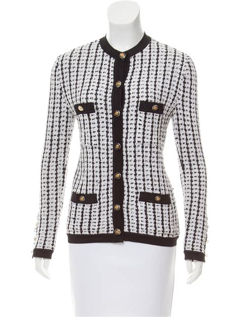 chanel inspired cardigans|Chanel type cardigans.